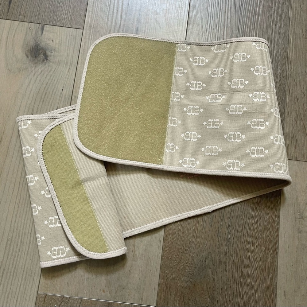Belly Bandit Original Postpartum Belly Wrap size Medium Beige